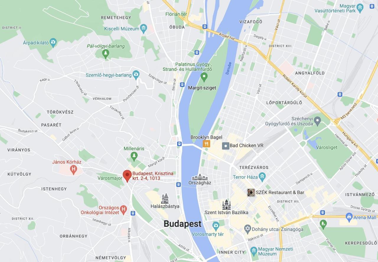 Krisztina Apartments Budapest Eksteriør bilde